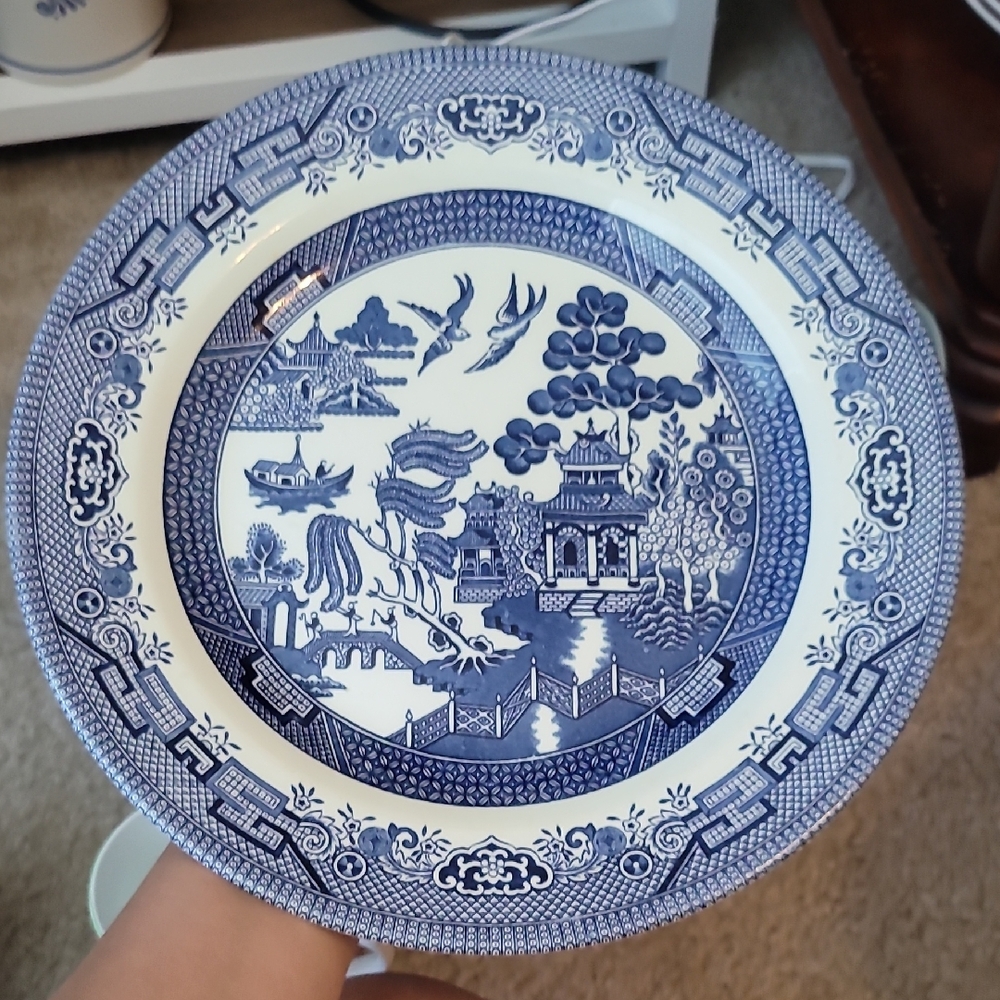 Churchill | Vintage Willow | Dinner Plate
